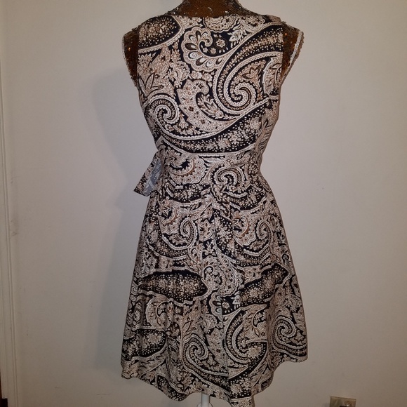 🌻J. Crew Paisley Cecilia 100% Cotton Dress - Picture 3 of 7